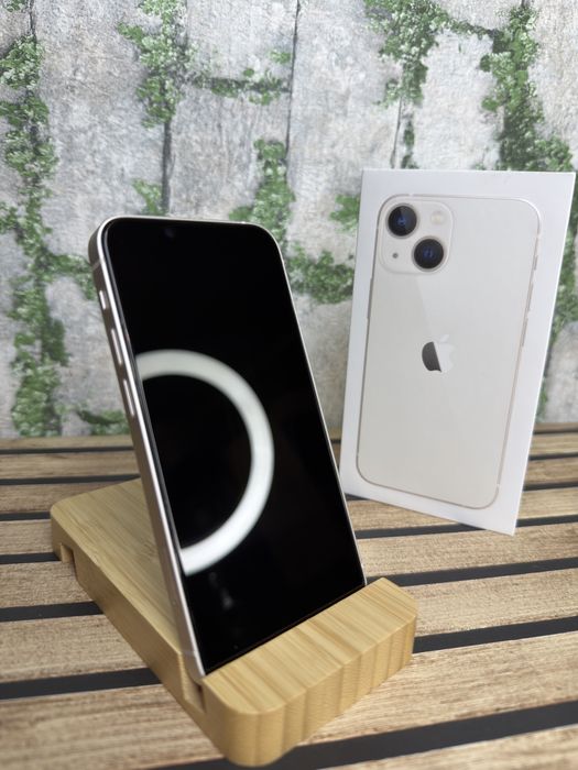 iPhone 13 Mini/Starlight/100% Kondycji/Super Stan/Pełen Zestaw