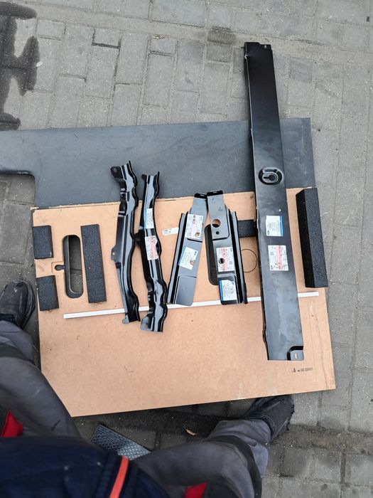 Transit custom kompletna przekładka na brygadowy