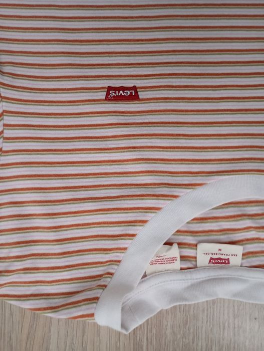 T-shirt koszulka damska Levi's w paski, rozmiar M