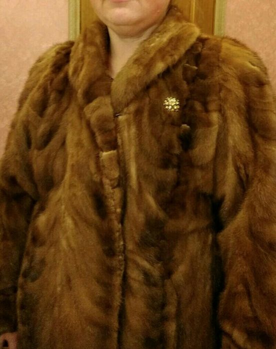 52-56р. Манто норкова шуба норка