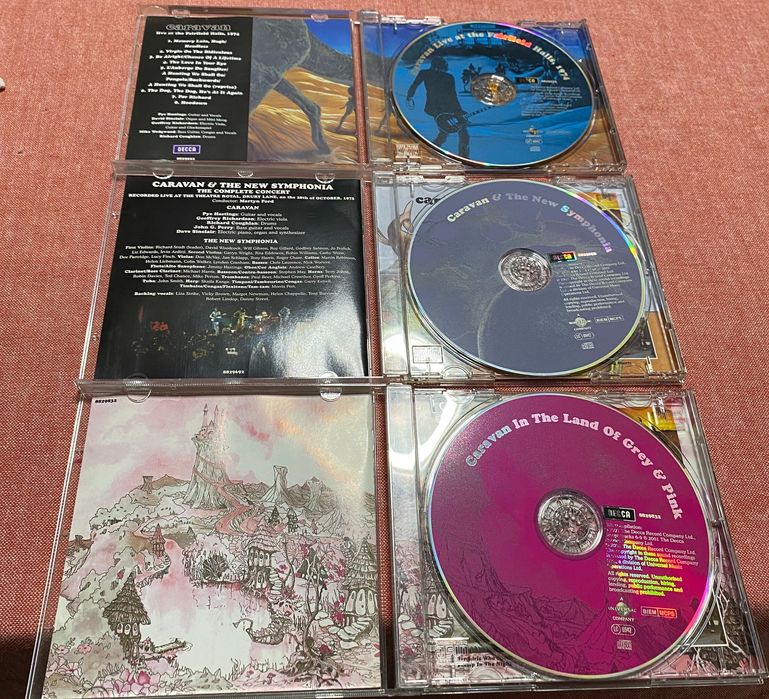 3 CD Caravan (como novos)