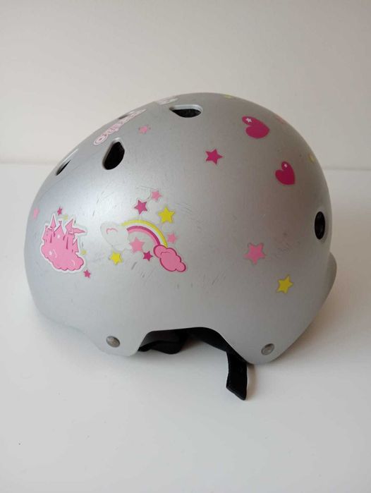 Capacete Criança Oxelo Cinza