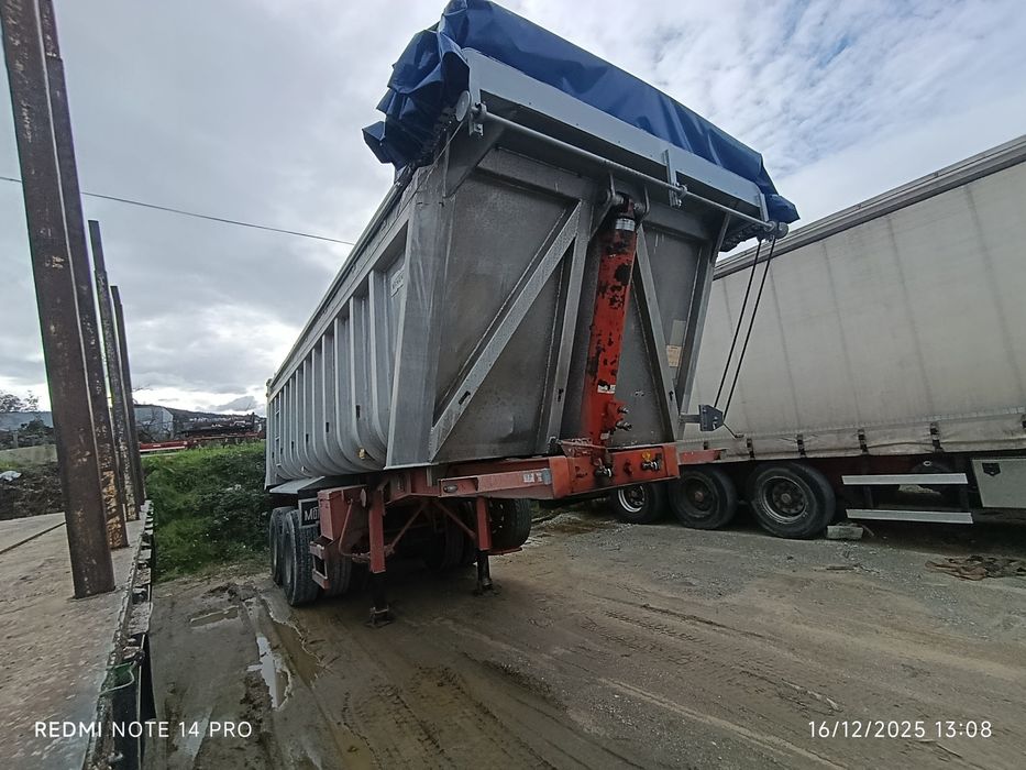 Semi reboque basculante banheira