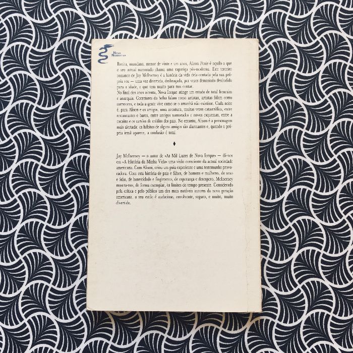 A História da Minha Vida - Jay McInerney