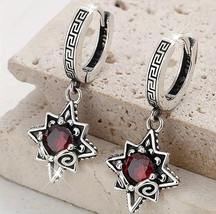 Серьги с кубическим цирконием