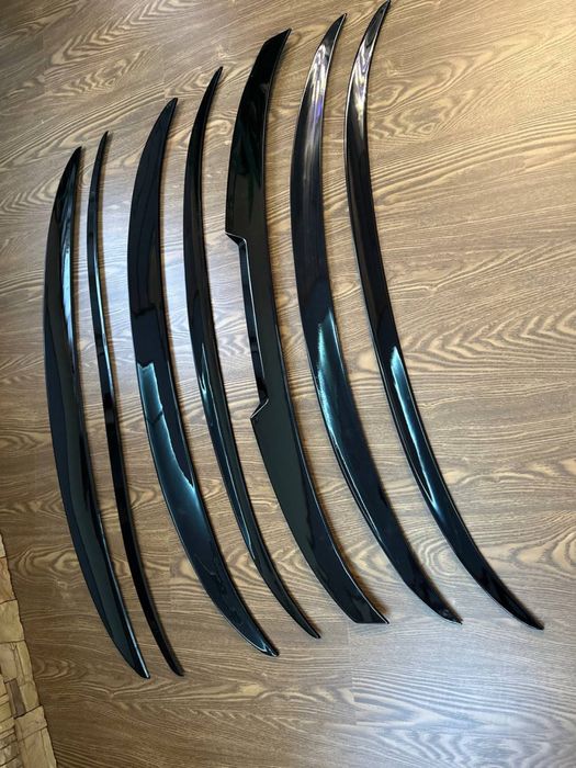 Лип спойлер сабля BMW F30 G30 E39 F32 F10 F36 G20 G02 F15 G05 G01 бмв