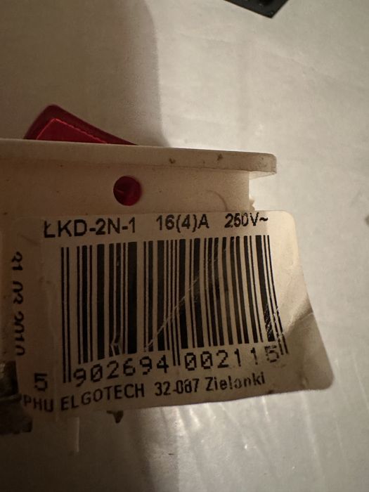 Pstryczki elektryczki vintage prl