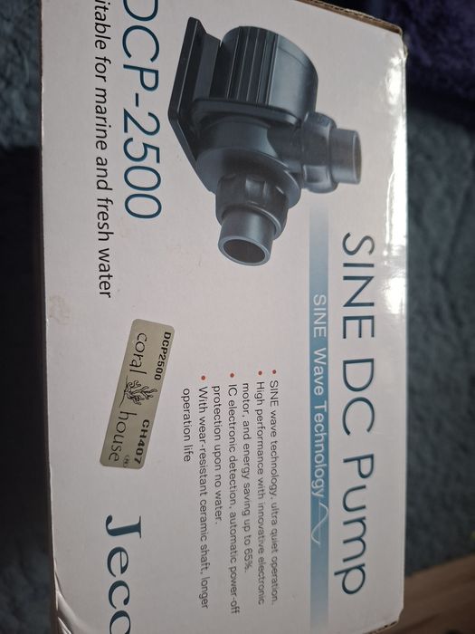 Pompa obiegoea Jebao DCP 2500 akwarium morskie