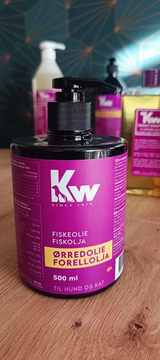 KW olej z pstrąga tęczowego 500ml suplement diety