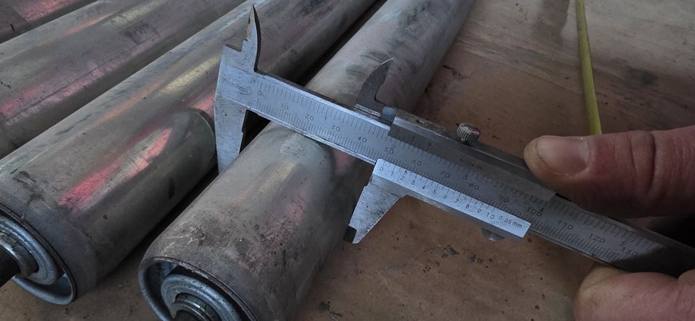 Rolki transportowe Fi50 L-490mm