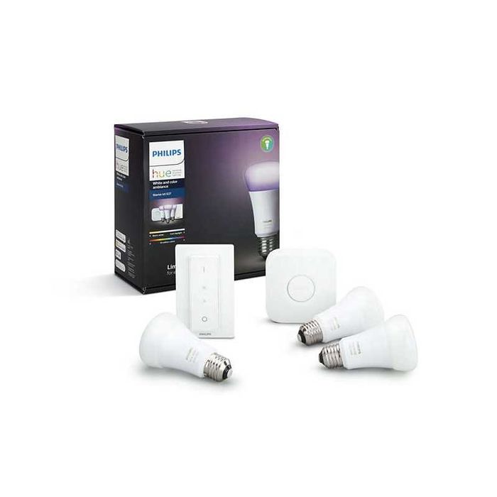 PHILIPS HUE White and Color Ambiance Starter Kit E27