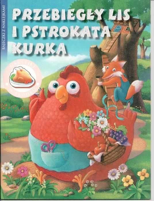 Zestaw 2 książek  Bajeczki z naklejkami