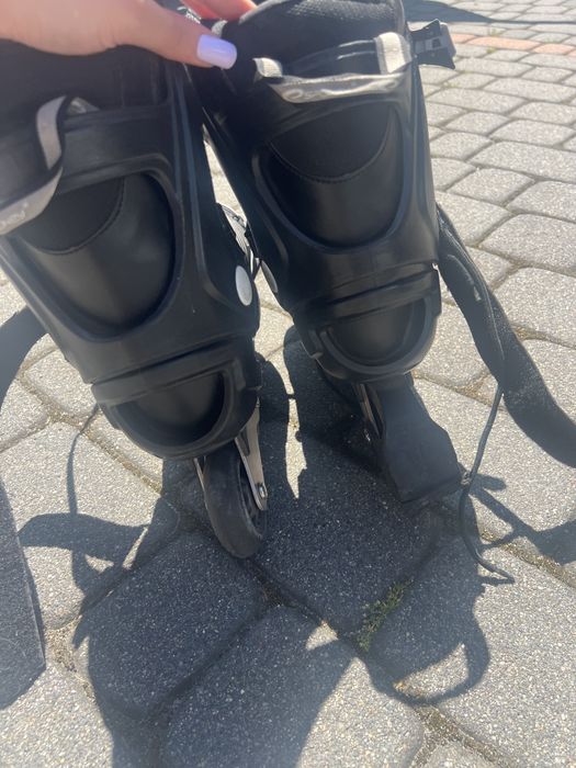 Łyżworolki rozmiar 42 czarne