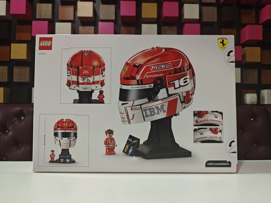LEGO 43014 / 43022 Шолом Шарля Леклера (Charles Leclerc) / Шолом Льюїса Гамільтона (Lewis Hamilton) Editions