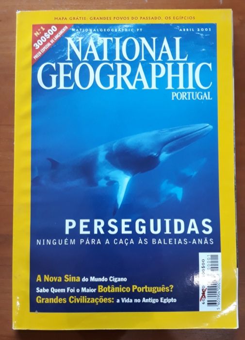 Coleção de revistas "National Geographic"