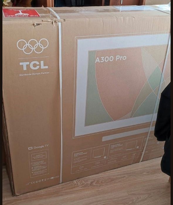 Telewizor TCL 65 A300 PRO NXTVision 65" QLED 4K Soundbar & Subwoofer