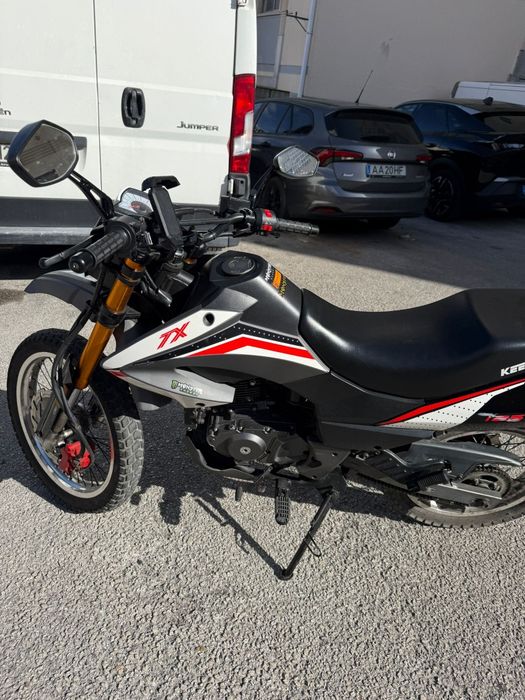 Keeway tx125s em ótimo estado