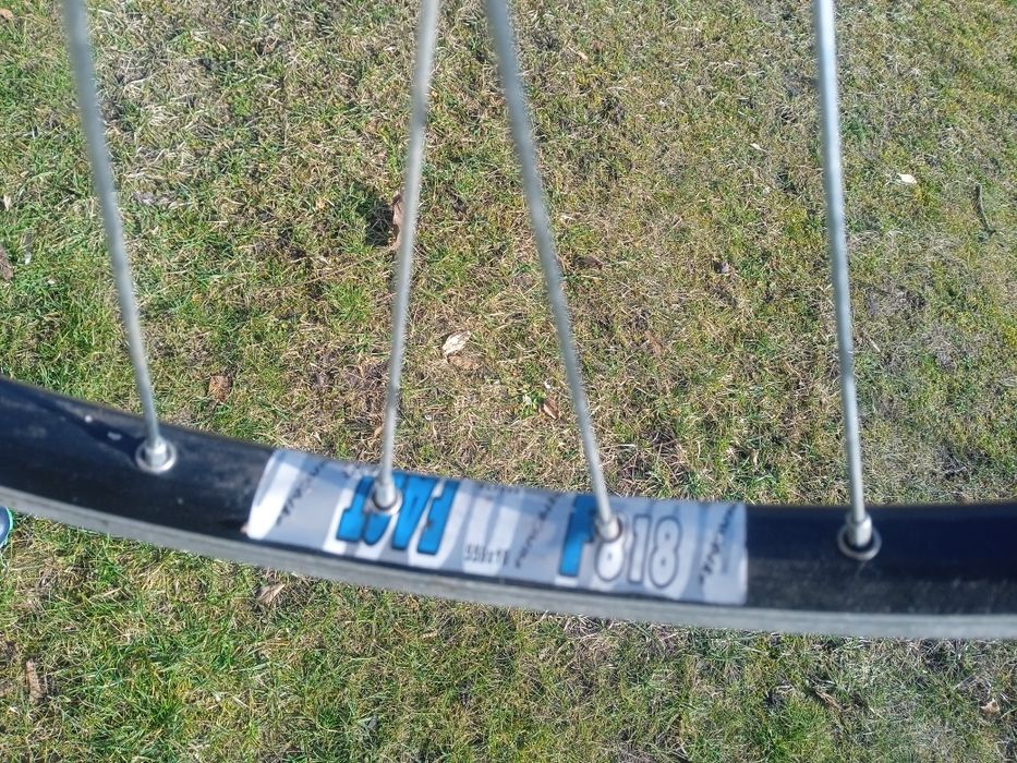 Koło przednie czarne  nowe 26 cali Alu na zacisk