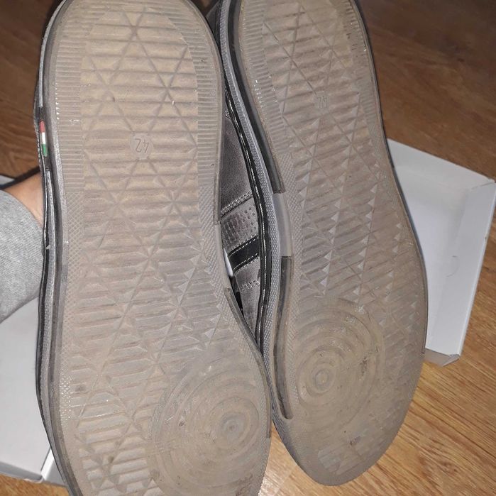 Skórzane buty Sergio Bardi męskie 42