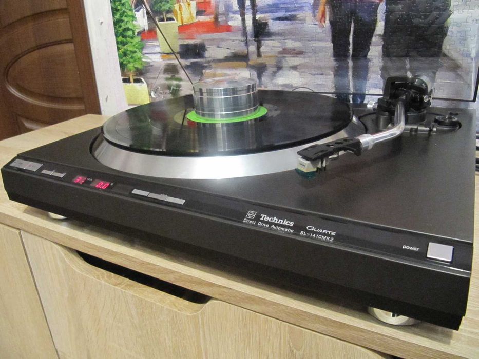 Виниловый Проигрыватель / Програвач - TECHNICS SL-1410 MkII HI-END *TOP Class