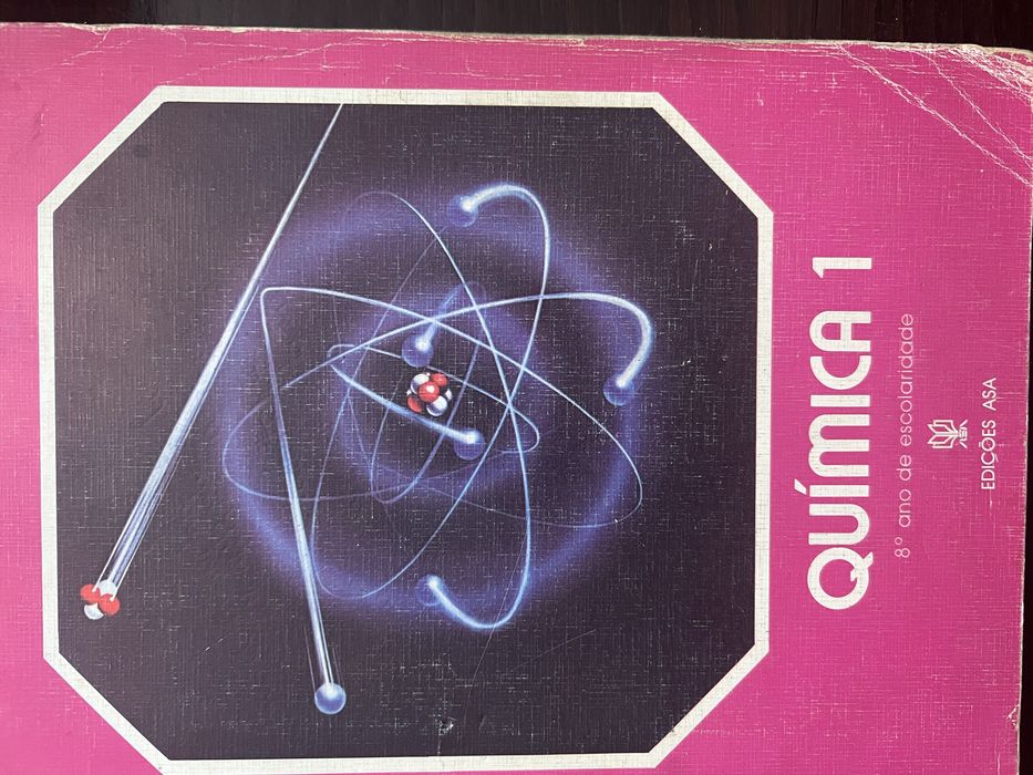 Lote livros escolares ciencias e quimica antigos