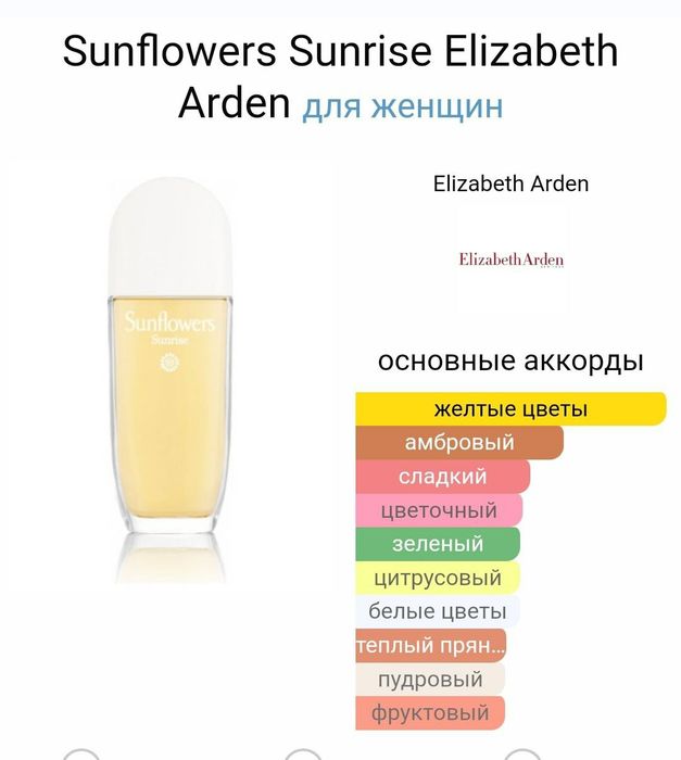 Elizabeth Arden Sunflowers Sunrise