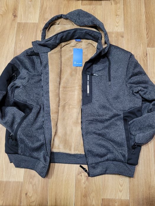 Мужские флиски- куртки на меху. 7, 8xl.Польша,T&C. Великаны. Скидка!