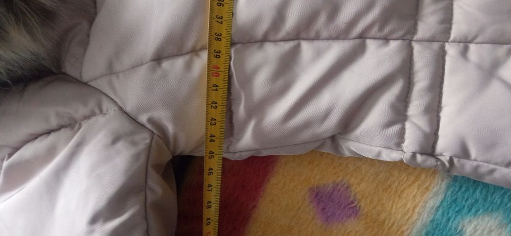 Kurtka zimowa beżowa