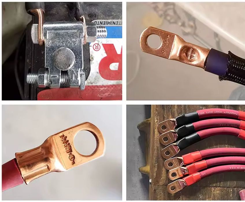 Обжимной инструмент для силовых наконечников опрессовка обжим пресс