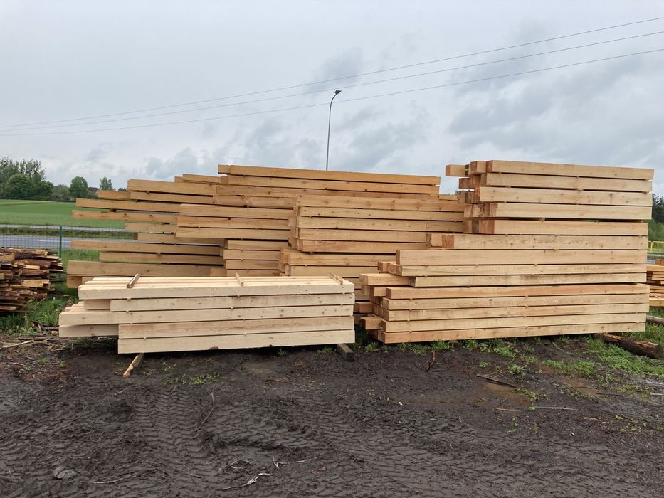 Więźba dachowa  , deski , łaty , kontrłaty certyfikat CE