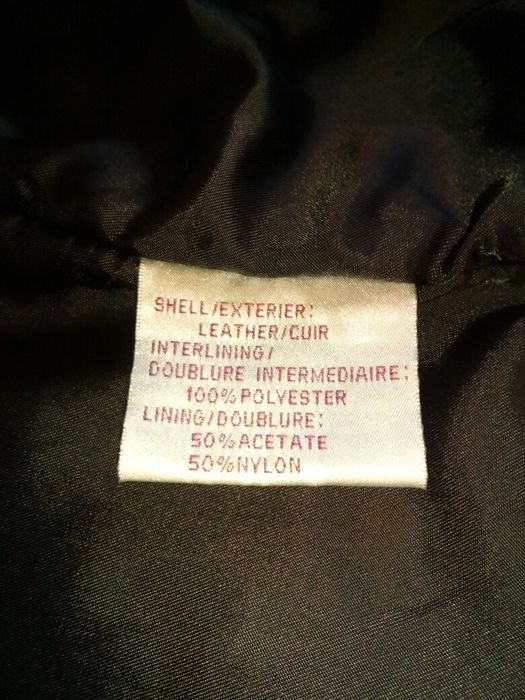 Нова добротна чоловіча шкіряна куртка