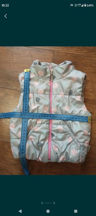 Безрукавка для дівчинки