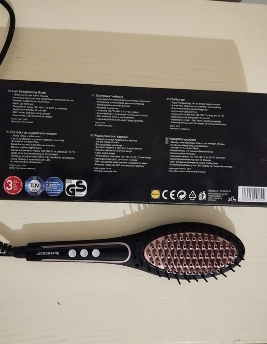 Гребінь для вирівнювання волосся