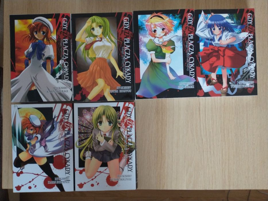 Manga Gdy Zapłaczą Cykady, Higurashi 1-6