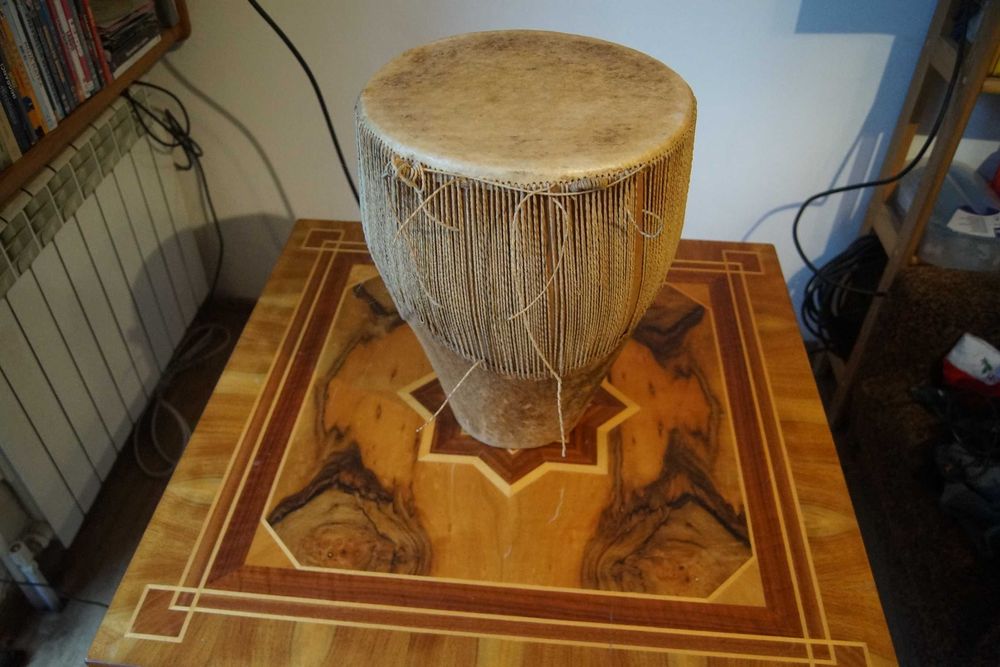 bęben afrykański tam tam djembe śr. 29 cm