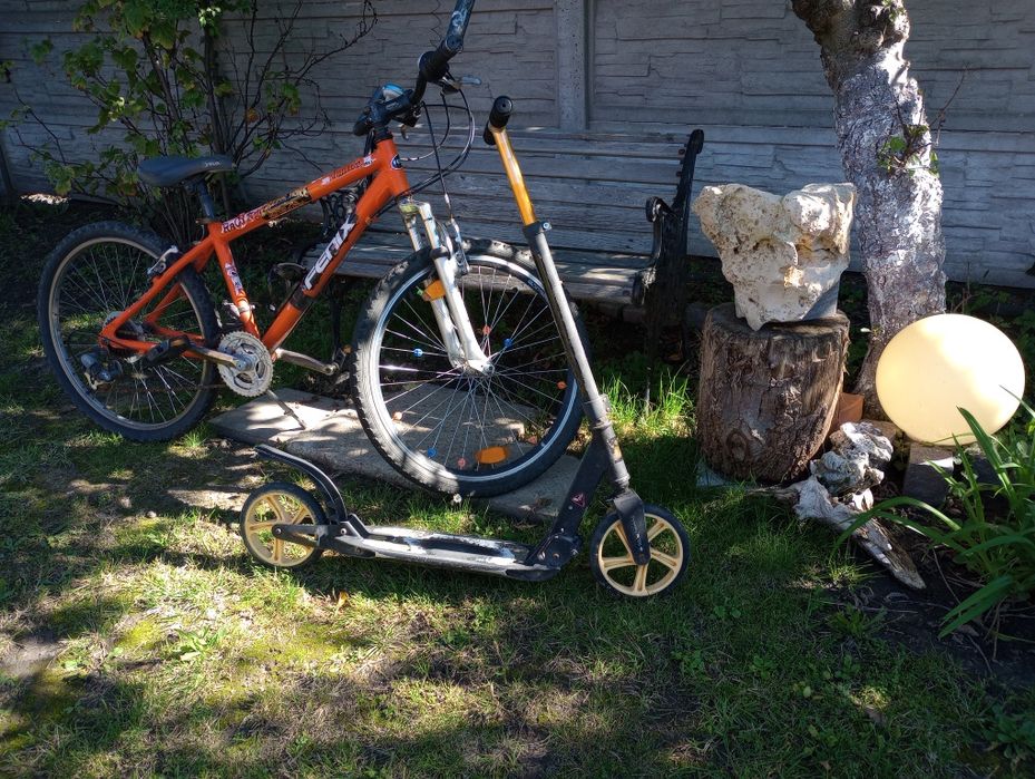 Zestaw rower+hulajnoga