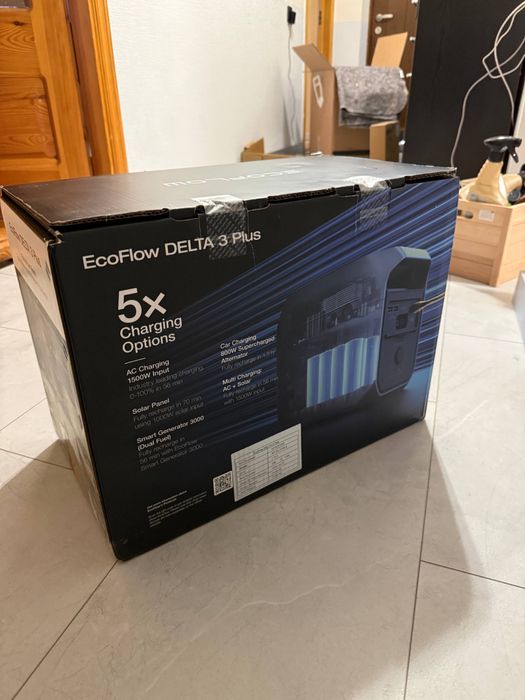 EcoFlow Delta 3 Plus | Повний комплект + контролер заряду