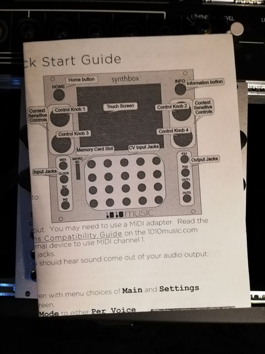 Módulo Eurorack Synthbox 1010 Music