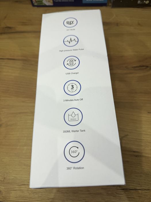 Irygator do zębów SEJOY C12-BLA – nowy, w pudełku