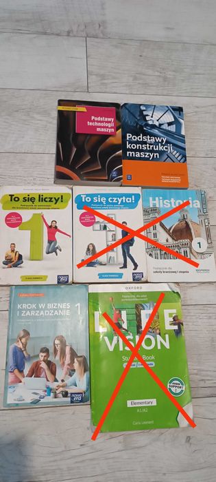 Książki do klasy pierwszej branżowej/technikum
