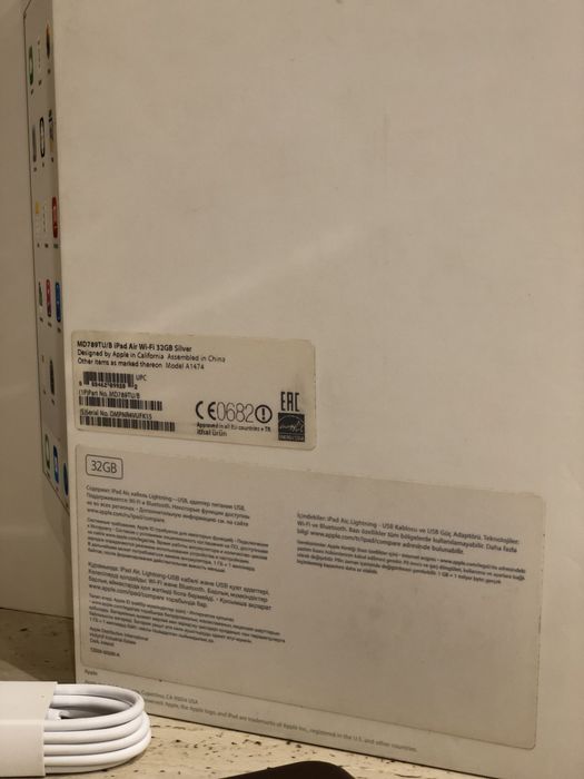 Apple Ipad Air Space Gray 32 GB Офіційний