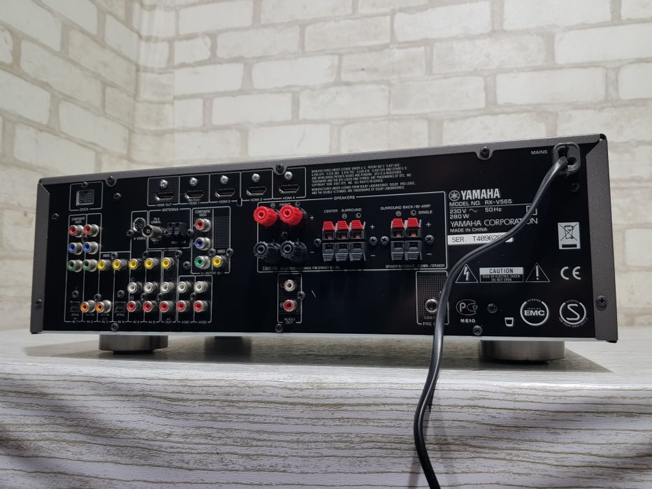 7.1 AV ресивер YAMAHA RX-V565, *7x115 Вт, HDMI, б/у з Німеччини