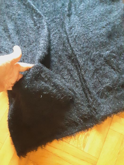 Sweter kardigan damski czarny Uniwersalny
