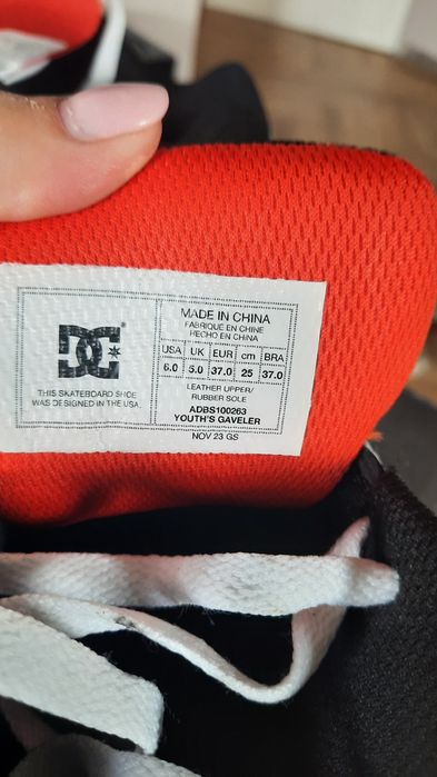 Buty sneakers DC Shoes roz.37