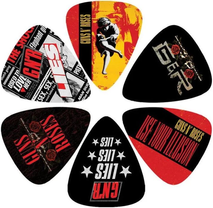 Pack Palhetas Guns'n'roses (6 unidades)