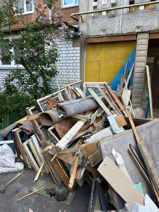 Вивозимо сміття, побутове, будівельне, металобрухт