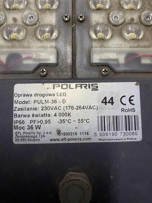OPRAWA ULICZNA LED - 36W uzywana sprawna 100%