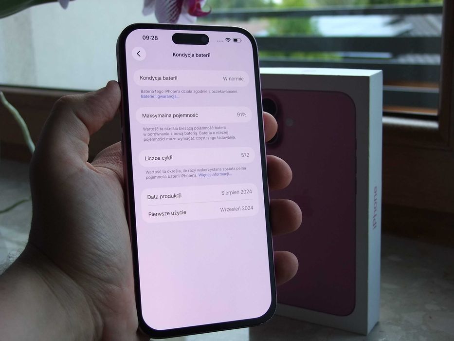 Apple iPhone 16+ PLUS | 128 GB | Jak Nowy | Różowy | SPRAWNY 100 %