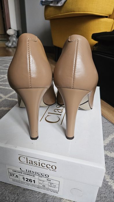 Czółenka Clasicco 37.5 tofu