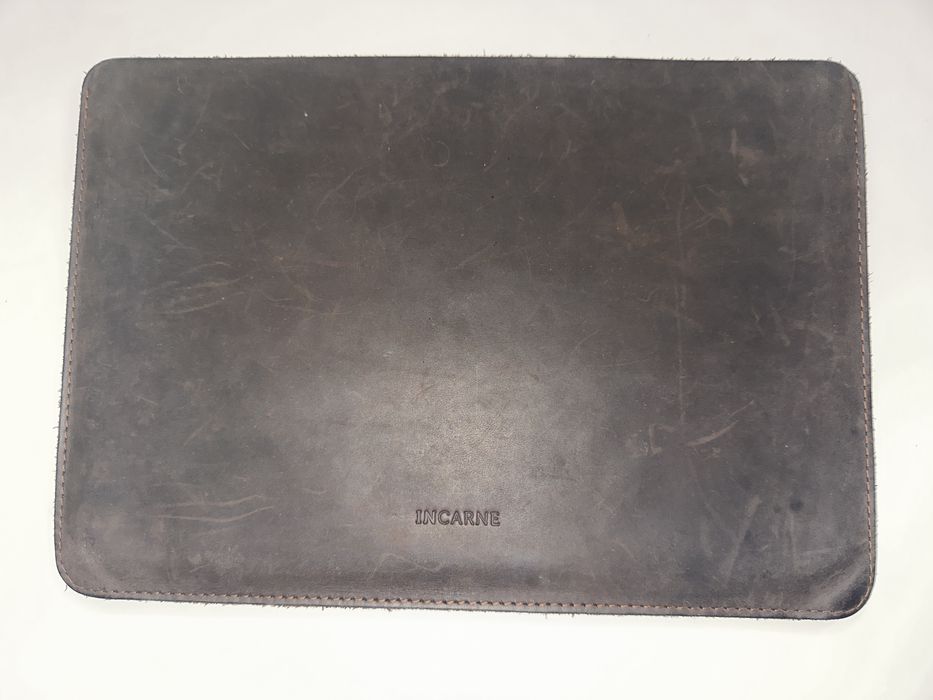 Шкіряний чохол Incarne Cline для Macbook 13’ Коричневий (вінтажний)